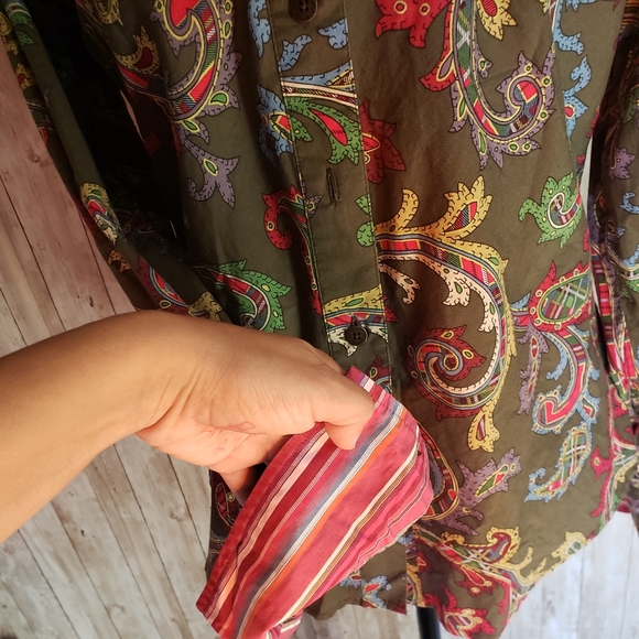 Tommy Hilfiger Pasley Print button down shirt - Picture 8 of 9